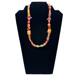 Handmade Assorted Beads Necklace